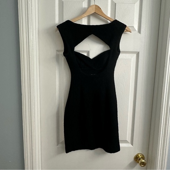 Opening Ceremony Dress Mini Bodycon Fitted Black Cocktail Party Sexy Size Small - Picture 4 of 6